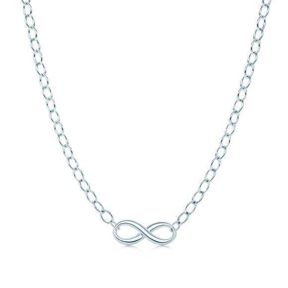 Tiffany Infinity Silver Necklace - Picture 2 of 2
